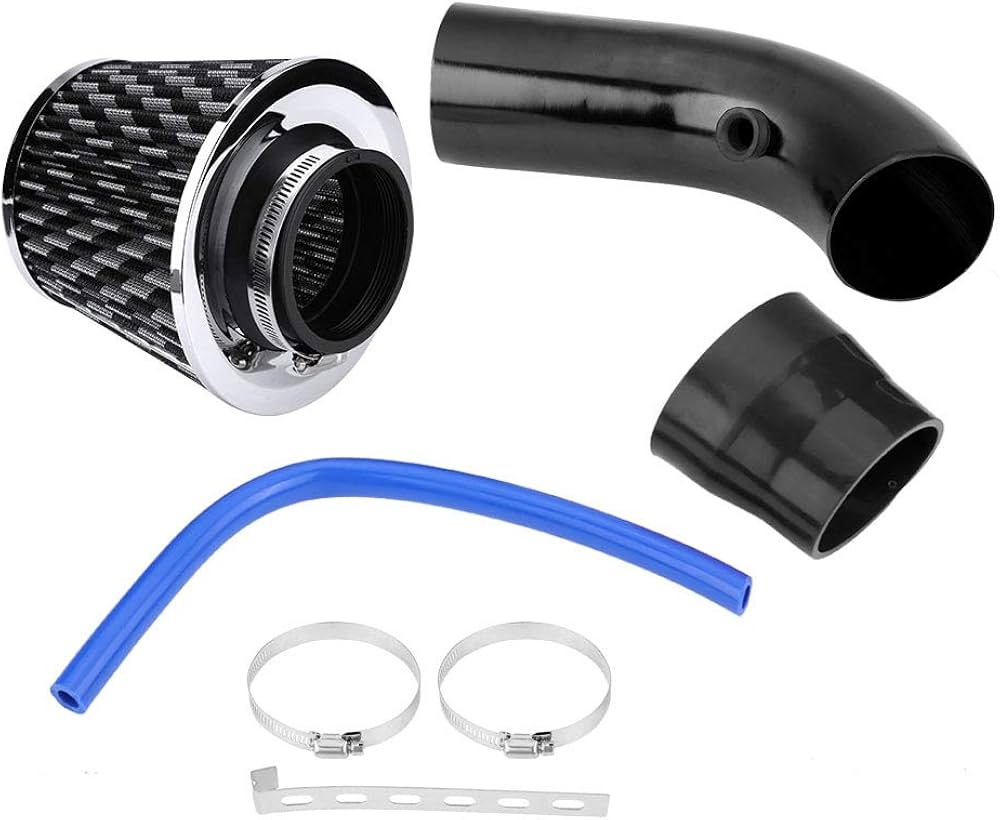 Tuberia Intake de Aluminio con Filtro Conico 3"