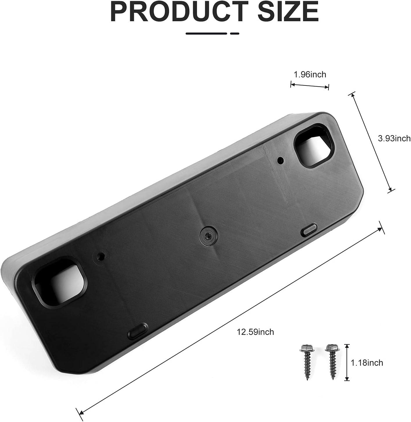 Base Porta Placa de Toyota 4runner 2010 al 2024
