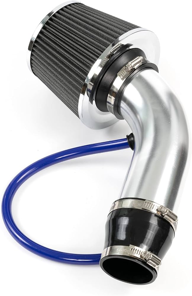 Tuberia Intake de Aluminio con Filtro Conico 3"
