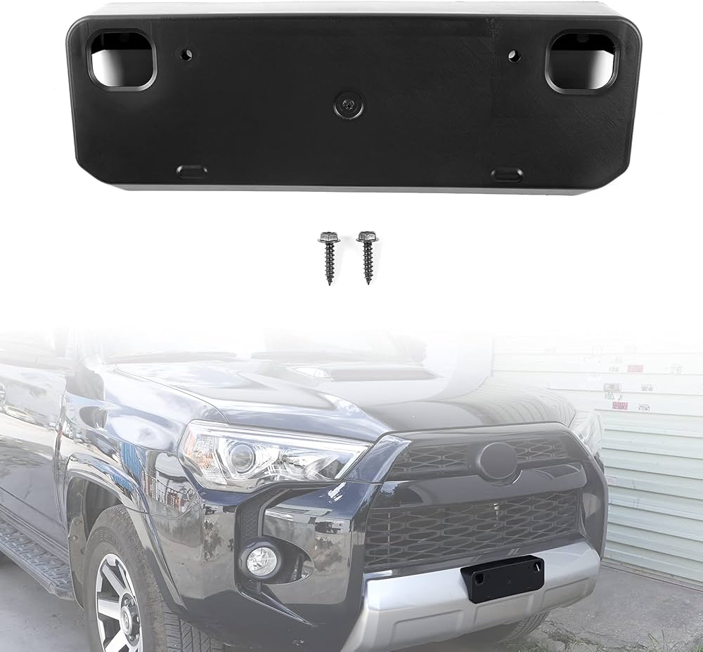 Base Porta Placa de Toyota 4runner 2010 al 2024
