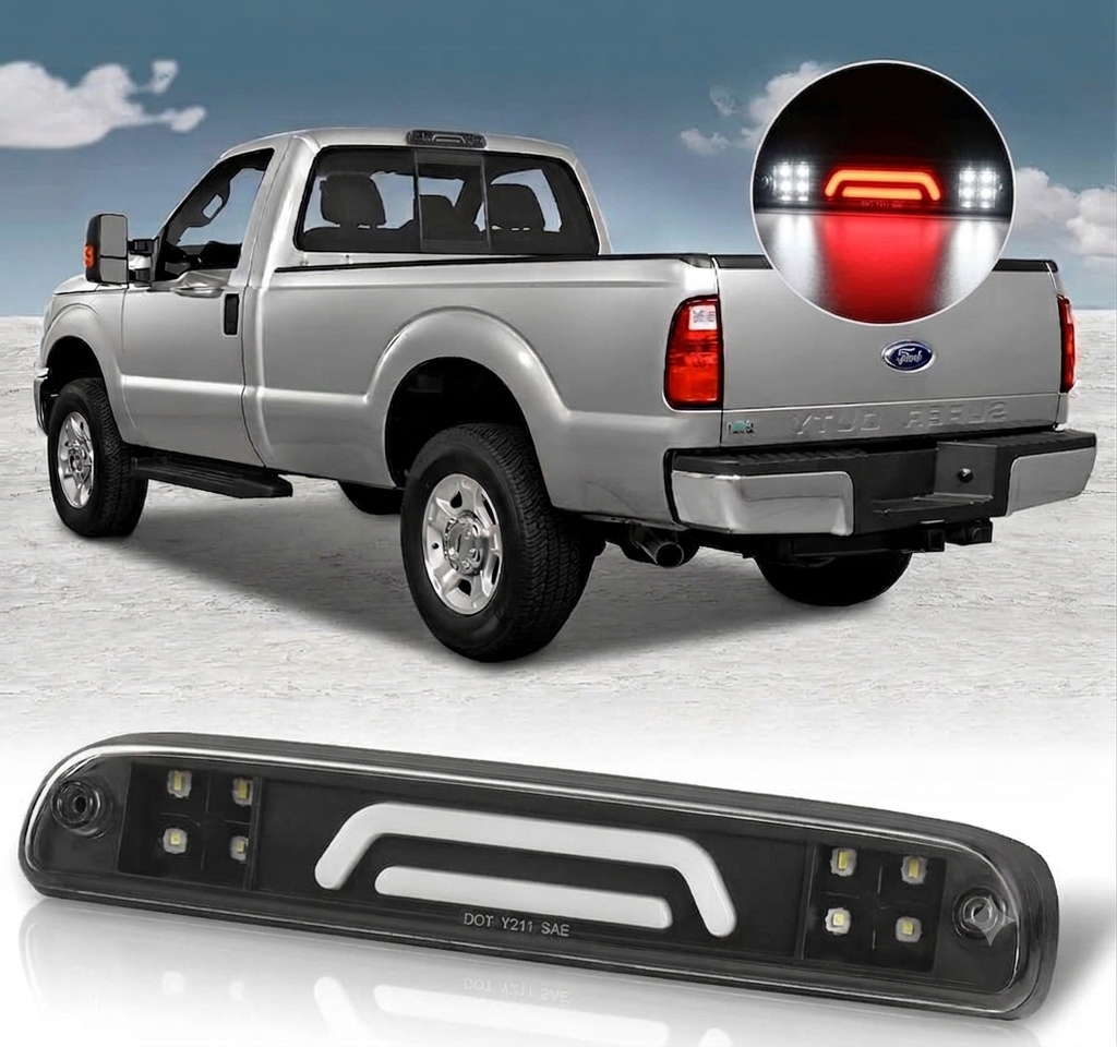 Tercer Stop LED Ahumado Ford Triton F250 F350 Ranger Super Duty
