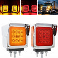 Cruces Led Cuadrado Con Gorra Para Camiones 12v 24v