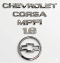 Kit de Emblema Chevrolet Corsa