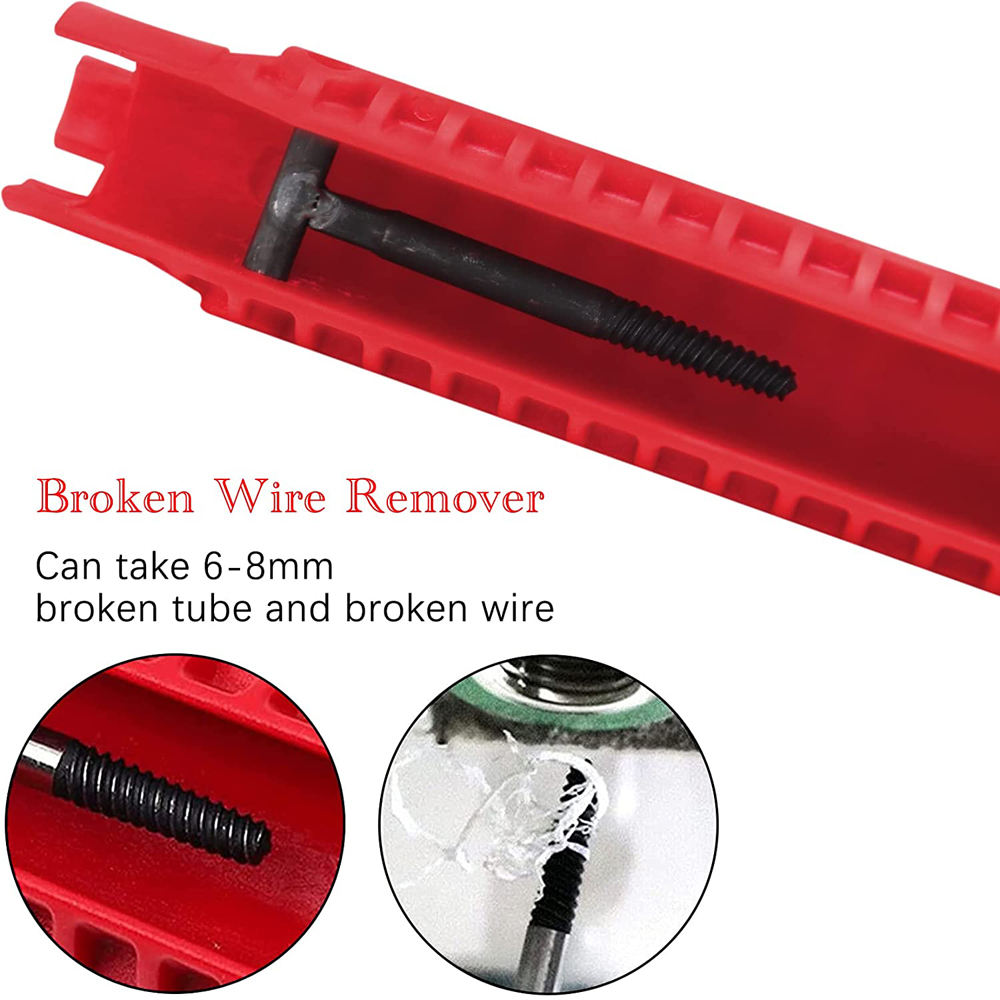 Llave ayudante plomero 8 en 1