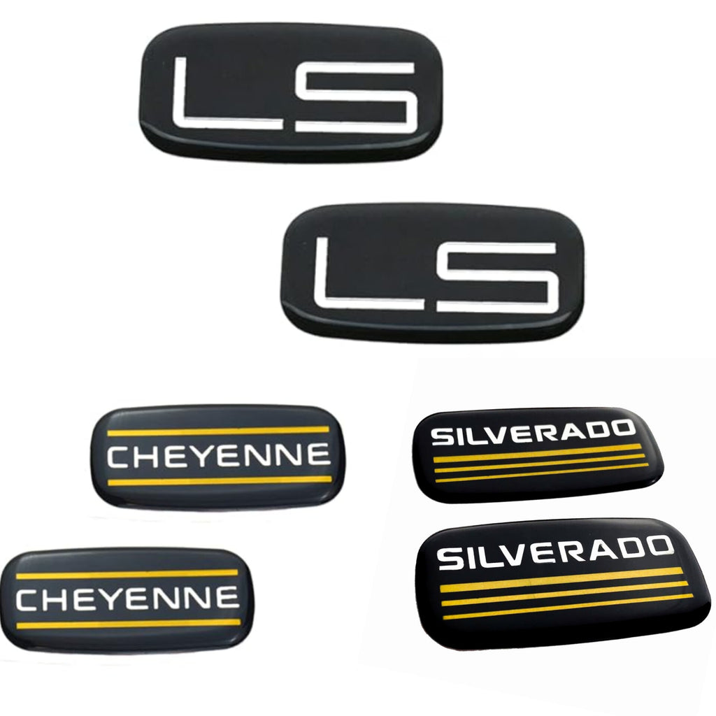Emblema Lateral Silverado Cheyenne LS el par
